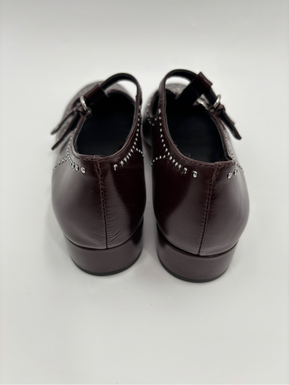 J.Crew Teagan T-strap wing tip heels in patent leather - Picture 7 of 9